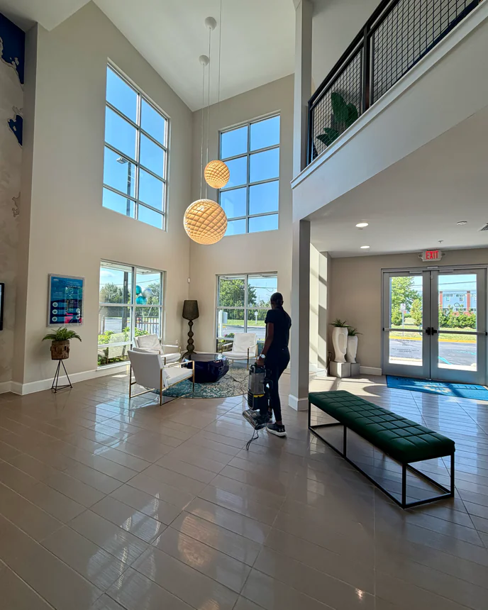 Common area and clubhouse cleaning