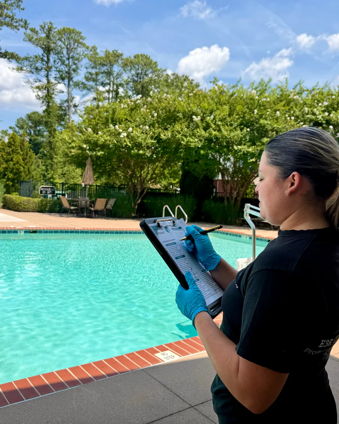 Property management cleaning